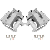SCITOO Rear Left+Right Brake Calipers With Bracket 18B4970 18B4971 Compatible For Chrysler 300 2005-2018 For Dodge Challenger 20