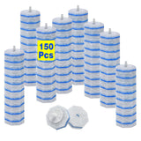 150 Count Upgrade 3Layer Toilet Bowl Refills Fits for Clorox Toilet Brush