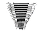 TEKTON Combination Wrench Set with Rack, 19Piece (1/411/4 in.) | WCB91102
