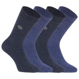 Soxbae Formal Bamboo Socks For Men | Calf Length | 3X Softer Combed Cotton Blend | Odour Free | Cushioned Sole Comfort | Pack Of