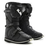 ILM Youth Kids Motorcycle Boots for Boys Girls Waterproof ATV Motorcross Dirt Blike Riding Biker Boots Model-MX3J (Black, 4.5)