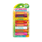 Lip Smacker Flavored Lip Balm Tropic Fever 8 Count (Pack of 1), Passion Fruit, Peach, Breezey-Teazey, Pina Colada, Grapefruit, C