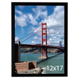 LUCKYLIFE 12x17 Picture Frame, Black Photo Frames for Wall, Pack of 1