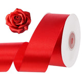 Red Ribbon 1-1/2 Inch 30 Yards Red Satin Christmas Ribbon for Wedding DIY Crafts Flower Bouquet Gift Wrapping Wreaths Christmas