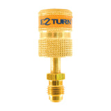 Uniweld EZAB EZTurn AntiBlowback Adapter, 1/4 M.F. x 1/4 FF Straight