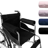 SPRING SEAON Wheelchair Armrest Covers 2 Pack Soft Memory Foam Wheelchair armrest Pads Wicking Washable for Office Transport Cha