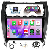 Android Car Radio for Toyota Camry 2012 2013 2014 Stereo with Wireless CarPlay Android Auto, 10.1 IPS Touch Screen for Camry Hea