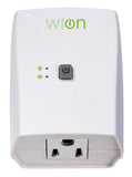 Woods 50050 White Indoor WiFi Outlet And Wireless Switch Programmable Timer