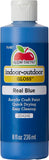 Apple Barrel Gloss Acrylic Paint in Assorted Colors (8 oz), 20424E Gloss Real Blue