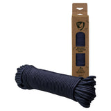 ECO-Friendly Braided Rope Hank 90 Foot Nautical Blue Marine 1/4 (6mm)
