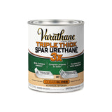 Varathane Triple Thick Spar Urethane | 3X Thicker One-Coat Coverage | Exterior Wood Protection | UV Inhibitors for Reduced Fadin