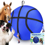 AIPERRO 25 Herding Ball for Dogs, Upgrade & Reinforce Medium to Large Dog Training Toys for Australian Shepherd, Horse Balls wit