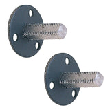 Renovators Supply Manufacturing Dummy Door Knob Spindle 1 in. Dummy Door Handle Spindle with Mounting Hardware Pack of 2