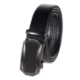 Zacharias MenS Faux Leather Belt With Autolock Buckle Gl02 (Black, Xxl) (Pack Of 1)