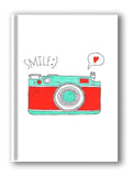 Brown Cloud Personalized Notebook/Diary With Personalised/Customized Photographs/Message/Quote For Personal/Corporate Gift (042)