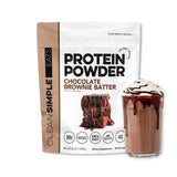 Clean Simple Eats Whey Protein Powder, Cake Batter Flavor, Naturally Sweetened, Grass Fed Protein Powder with Digestive Enzymes,