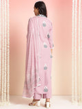 Anni Designer Women'S Rayon Viscose Printed Straight Kurta With Pant & Dupatta (Belagavi Purple-Vks05_5Xl_Purple_Xxxxx-Large),Purple,5XL,Rayon,Regular,