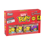 Funko Pop! Bitty: Simpsons - Maggie Simpson, Homer Simpson, Barney Gumble, and A Surprise Mystery Mini Figure - 0.9 Inch (2.2 Cm