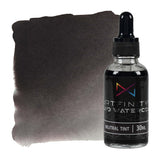 Artfinity Liquid Watercolor Paint 30 ml Bottle, Neutral Tint - Vibrant Dye-Based Liquid Watercolor w/Glass Pipette, Fast-Drying,