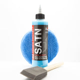 SATN 8oz | Low-Gloss Ceramic-Hybrid Protectant | Safe for Motorcycles, Golf Carts, RVs | Trim & Tire Preservation, OEM Restorer