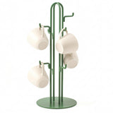 Coffee Mug Holder, 6Hook Coffee Cup Holder for Countertop, Mug tree stand