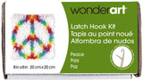 Wonderart Peace Latch Hook Kit, 8 X 8