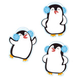 Eureka Penguins Paper CutOut Classroom Decorations for Teachers, 36 Pieces