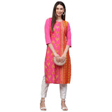 Anni Designer Women'S Crepe Straight Kurta Combo Pack Of 03 (Crepecombo_3_183_Khaki_M Khaki_Medium),Khaki,M,Crepe,Straight,kurta