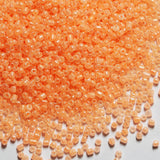 2mm Orange Seed Beads for Jewelry Making 200 Grams About 18880pcs,12/0 Glass Craft Beads for Making Earrings, Bracelets, Pendant