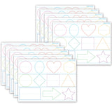 10 PACK PosterMat Pals, Space Savers, 13 x 9.5, Smart Poly, Shapes Tracing 95318