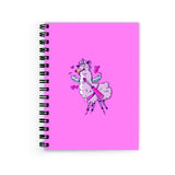Plan To Gift Notebooks For Office Llama Girl Notebook Wire Bound Spiral Printed Pages:160 (Size A5)