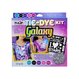 Tulip OneStep TieDye Kit Tulip Fabric Dye 40582 Fdy Med Galaxy Kit, 5 Color Trend, As Detailed