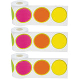 (3 PK) CONFETTI COLORFL CIRCLS