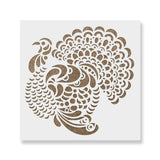 Popup Thanksgiving Turkey Stencil - Ideal for Crafting Autumn Harvest Themes
