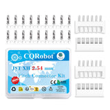 CQRobot JST XH 2.54 mm Pitch 6-Pin Electronic Computer Connector IC Male Plugs, Female Sockets Housing and T-Shaped Crimp Termin