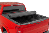 Rough Country Hard Roll-Up Tonneau Cover for Chevy Silverado & GMC Sierra 1500 (2019-2025) - Aluminum Truck Bed Cover, Fits 5'10