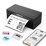 Rongta Bluetooth Thermal Shipping Label Printer, Wireless 4x6 Label Printer for Shipping Packages&Small Business, Compatible Win