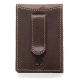 Timberland MenS Delta Minimalist Slim Money Clip Wallet, Brown, One Size