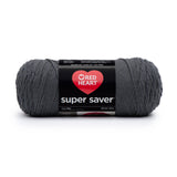 RED HEART Super Saver yarn, Solid Charcoal