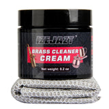 IZEJAZT Brass Polish & Cleaner Paste | Professional Care for All Brass Products | Quickly Removes Tarnish & Restores Shine | for