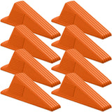 Frienda 8 Pcs Jumbo Door Stoppers Heavy Duty Door Stopper Tall up to 2inch Tall Wedge TPR Large Wedge Stackable Big Rubber Doors