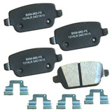 Bendix Premium SBM1314LR Semi-Metallic Rear Brake Pads for Land Rover LR2 2012-2008
