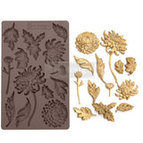 PRIMA MARKETING INC REDESIGN MOULD 5X8 BOTAN FLRL, Botanist Floral valentine gifts,Easter Day decorations,Kids gifts,mother vale