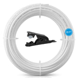 60FT 1/4 Inch O.D.RO Water Tubing,NSF Certified Pipe for RO(Reverse Osmosis) Water Purifier Filter System,BPA free Flexible Plas