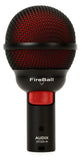 Audix Fireball V Beatbox/Harmonica Microphone With Volume Control - Black/Red