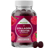 Hydrolyzed Collagen Peptides for Women with Biotin - Hair, Skin and Nails Vitamins for Elasticity, Vitality & Hydration Gummies