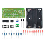 Yidab Soldering Practice Kit DIY Plug - in Flowing Water Light Soldering Kit - with CD4017 and NJ5655 - Ideal for Beginners & ST