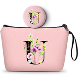 Birthday Thank You Appreciation Monogrammed Gifts for Mom Aunt Teacher Sister Friend Coworkers Bride Bridesmaid Makeup Cosmetic