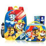 Paw Patrol Backpack with Lunchbox Set for Toddlers School Bundle + More