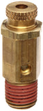Control DevicesNC251UK002 NC Series Brass NonCode Safety Valve, 25200 psi Adjustable Pressure Range, 1/4 Male NPT